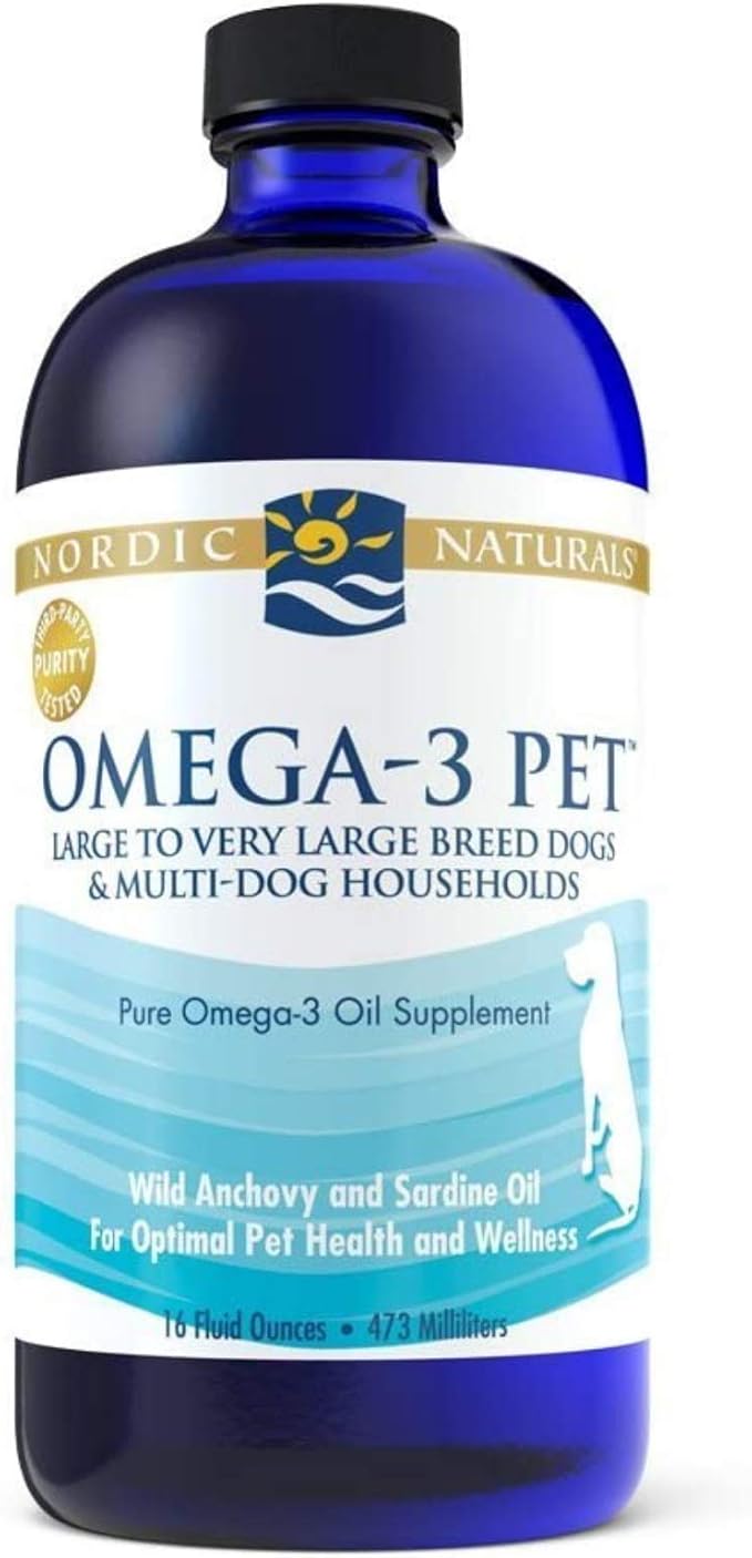 Nordic Naturals Omega-3 Fish Oil for Large to Very Large Dogs