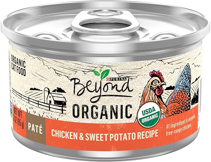 Purina Beyond Organic Chicken & Sweet Potato Cat Food