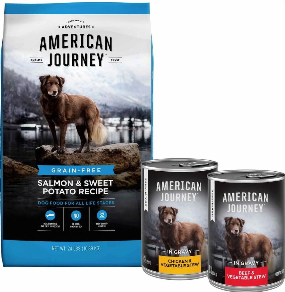 American Journey dog food variety of products