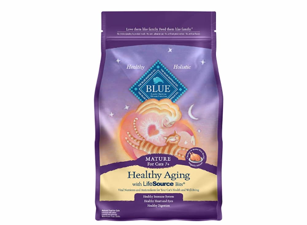 Blue Buffalo Healthy Aging Natural Mature Dry Cat Food