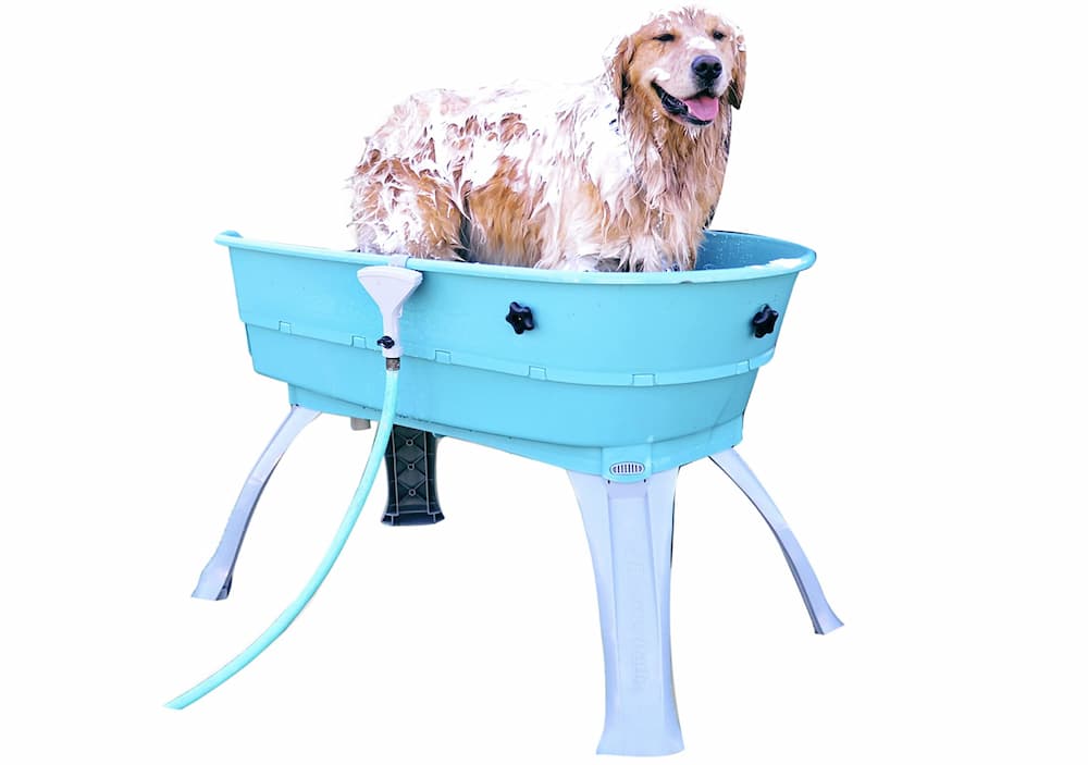 Booster Bath Elevated Pet Bathing Large dog bath tubs