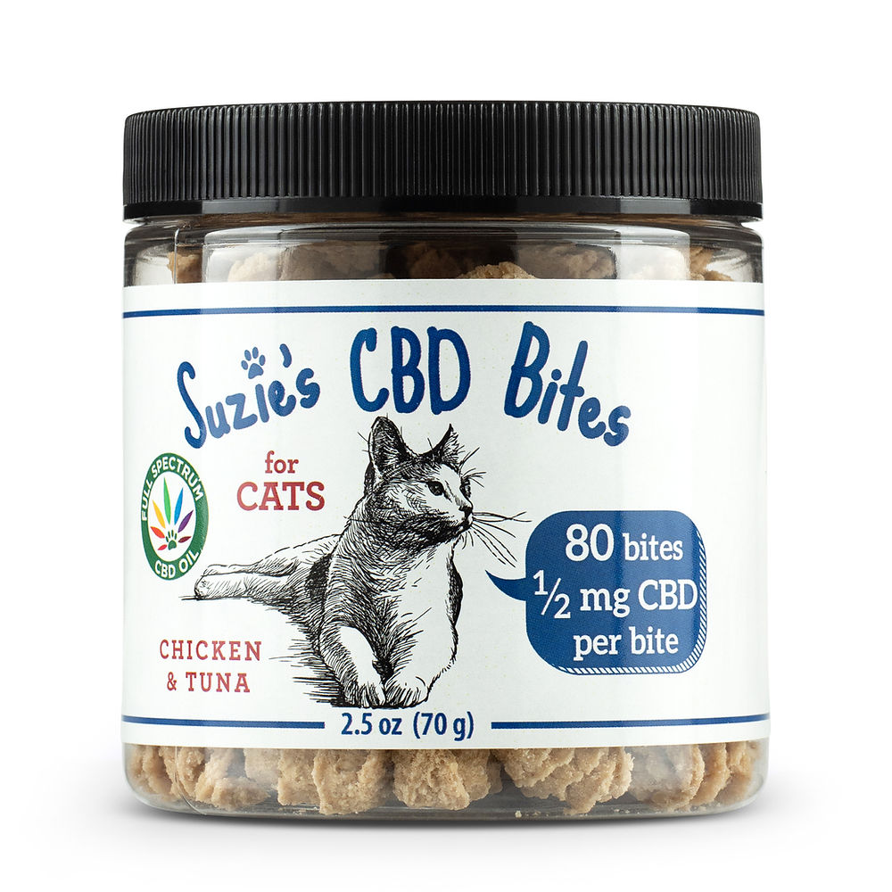 Suzies CBD treats for cats