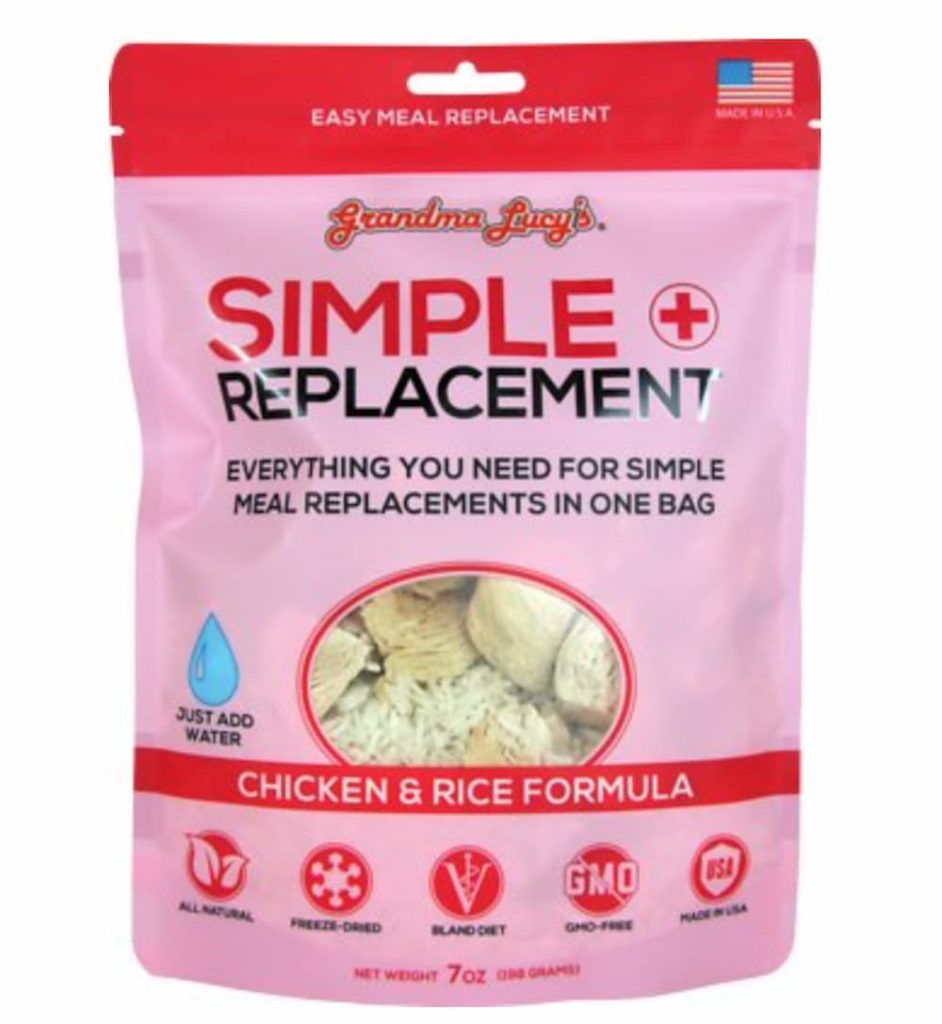 Grandma Lucy's Simple Replacement Anti-Diarrhea Freeze-Dried Dog & Cat Meal Replacement