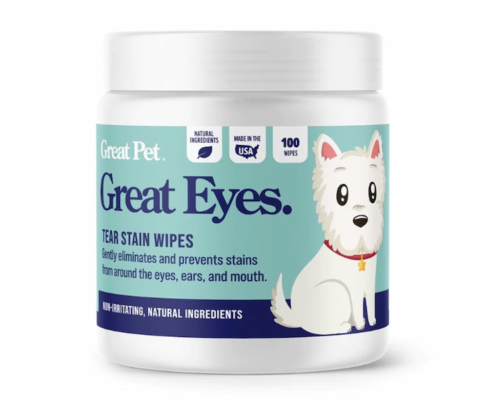 Great Pet Great Eyes Tear Stain Wipes