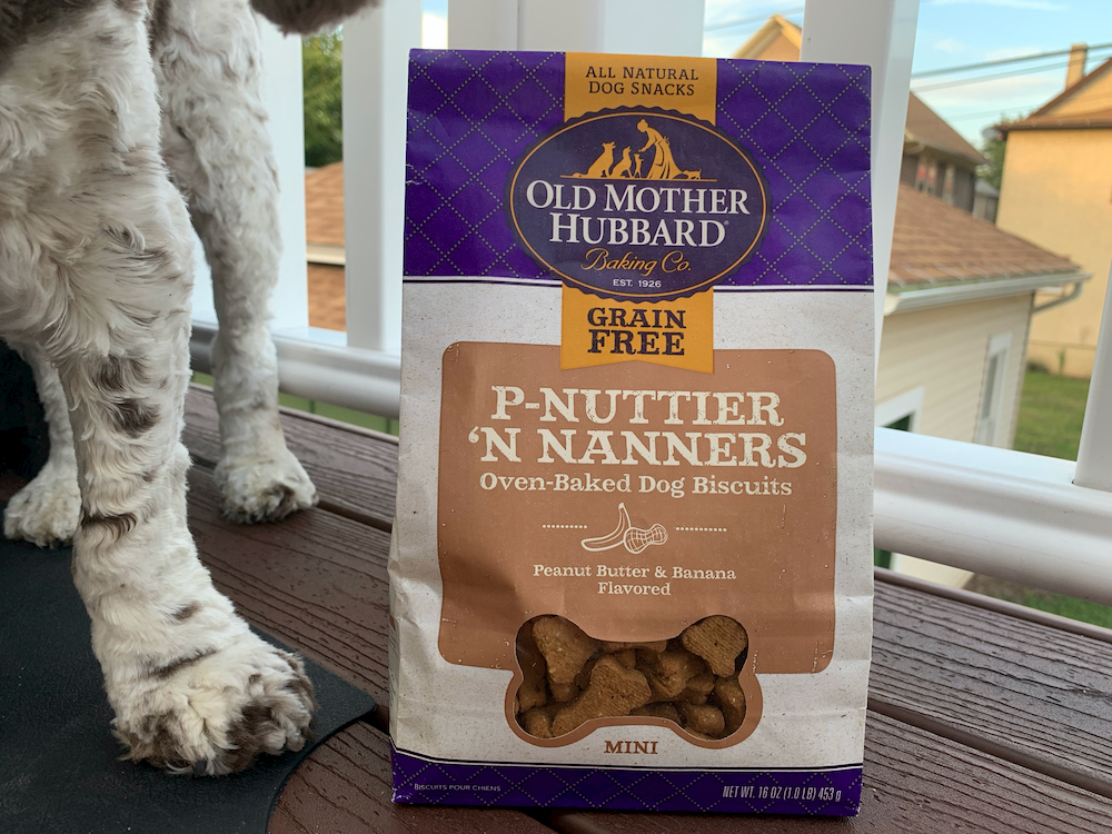 Old Mother Hubbard grain free peanut butter treats