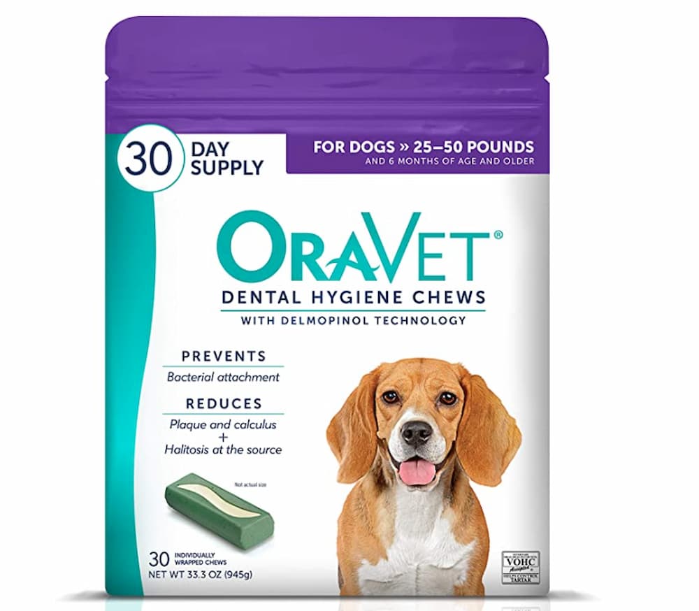 OraVet Dental Hygiene Chews for Medium Dogs