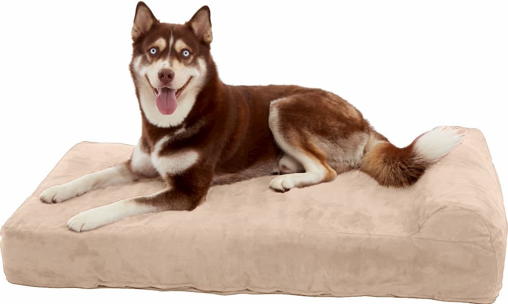 Big Barker 7” Headrest Orthopedic Pillow Dog Bed With Removable Cover