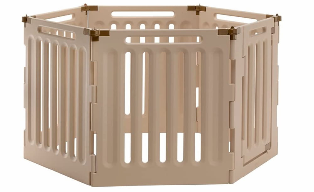 Richell 6-Panel Convertible Indoor Outdoor Playpen