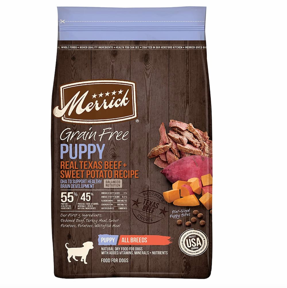 Merrick grain free puppy food