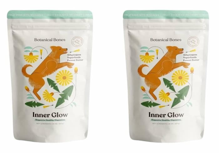 Inner Glow dog treats from Botanical Bones