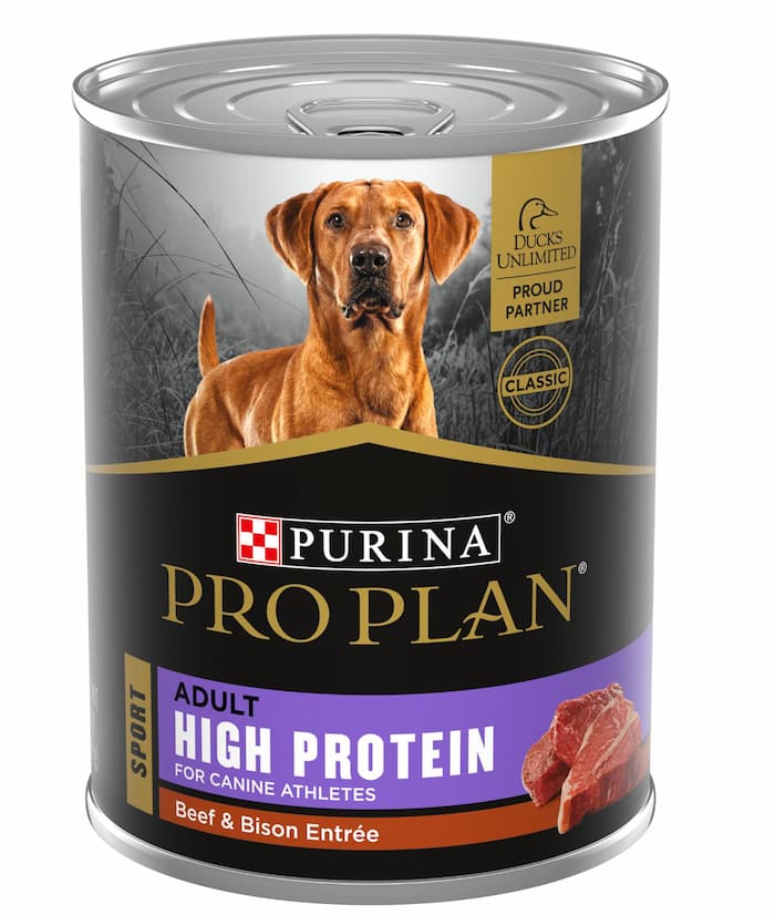 Pro Plan high protein beef and bison