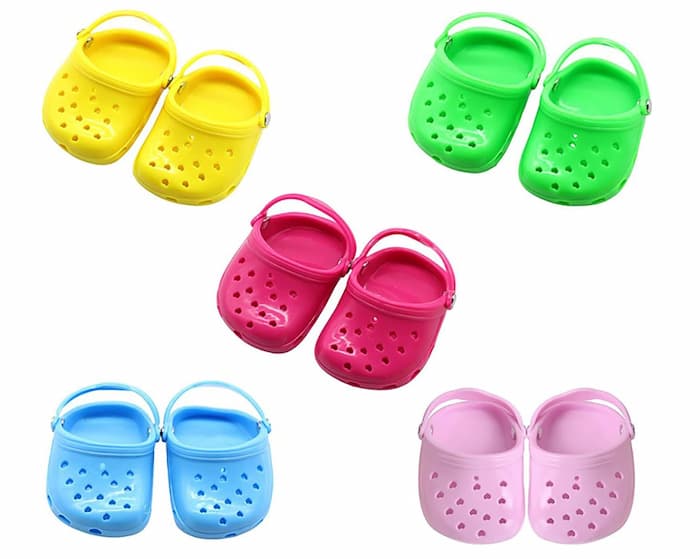 Crocs for dogs in multiple colors