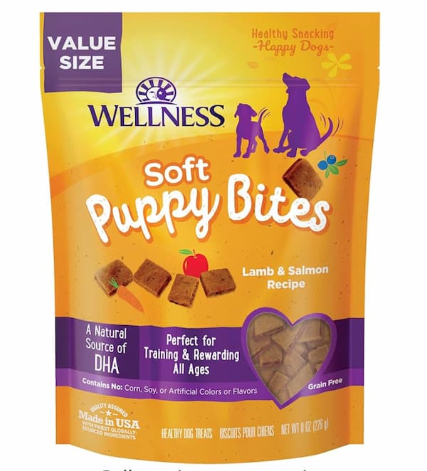 puppy training treats from Wellness