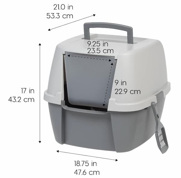 high-sides litter box