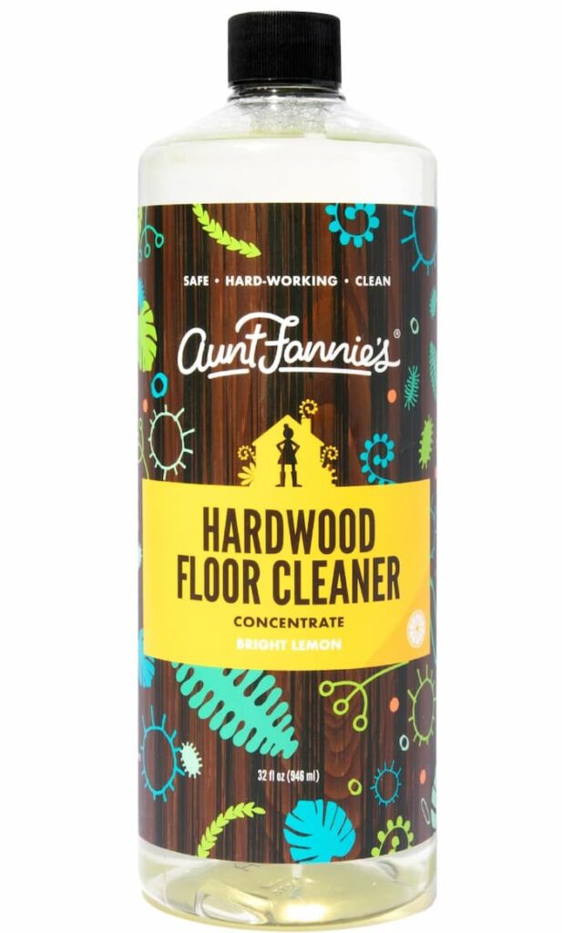 Aunt Fannies hardwood floor cleaner