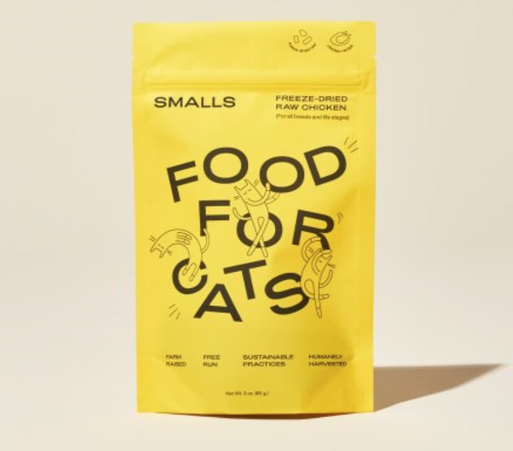 Smalls freeze dried cat food