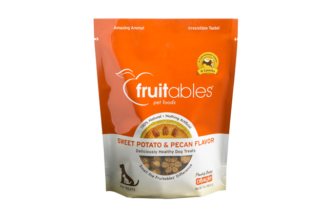 Fruitables Sweet Potato and Pecan Crunchy Dog Treats