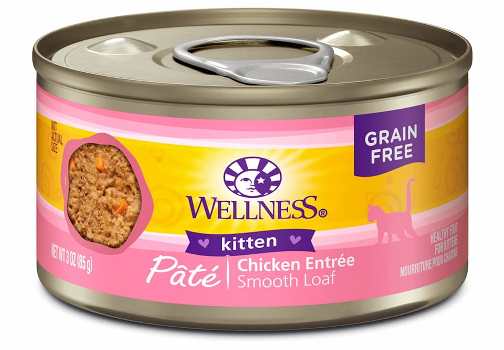 Wellness grain-free wet food for cats